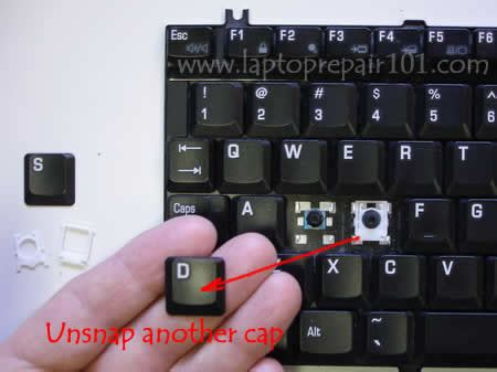 how to fix keyboard keys falling off.